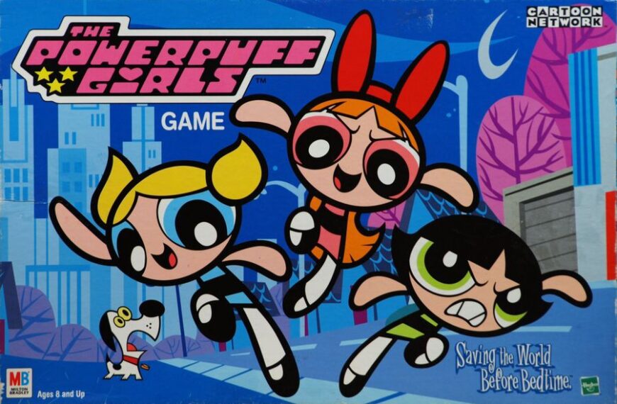 The Powerpuff Girls: Saving the World Before Bedtime (2000) Board Game