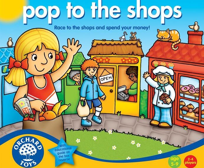Pop to the Shops Board Game