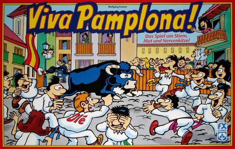 Viva Pamplona! (1992) Board Game