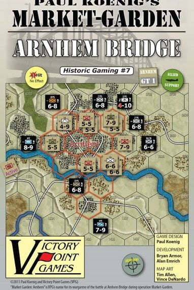 Paul Koenig’s Market Garden: Arnhem Bridge (2011) Board Game