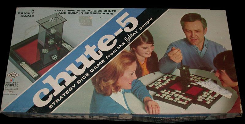 Chute-5 (1973) Board Game