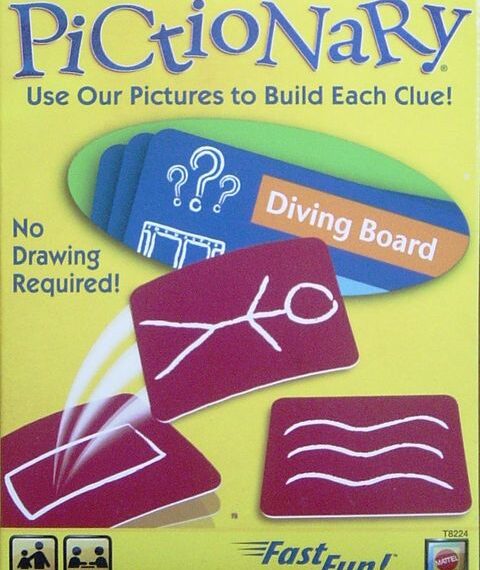 Pictionary Card Game (2009) Board Game