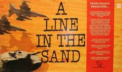 A Line in the Sand (1991) Board Game