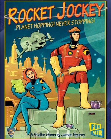 Rocket Jockey (2012) Board Game