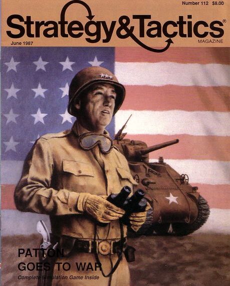 Patton Goes to War (1987) Board Game