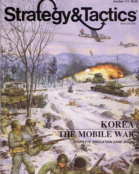 Korea: The Mobile War (1987) Board Game