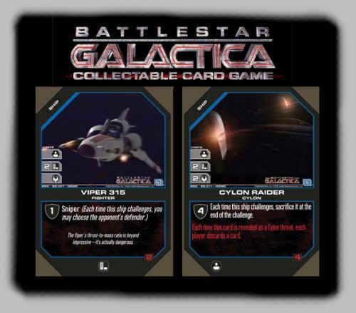 Battlestar Galactica Collectible Card Game (2006) Board Game