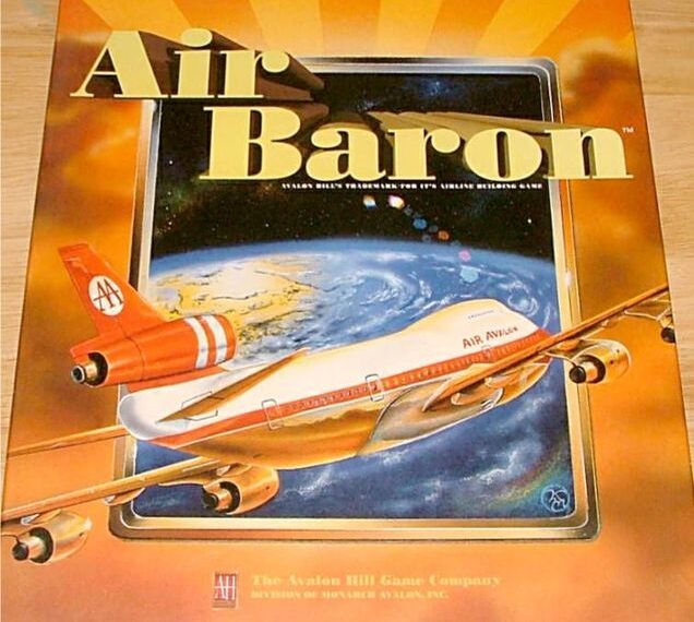 Air Baron (1996) Board Game