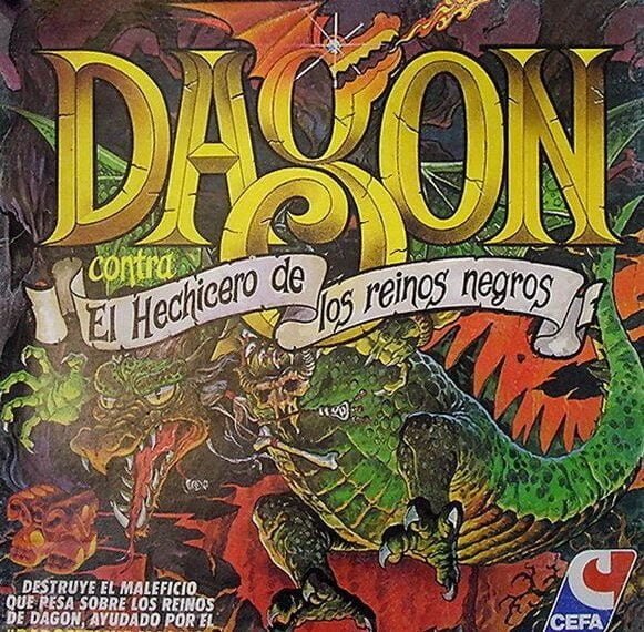 Dagon contra el Hechicero de los Reinos Negros (1985) Board Game