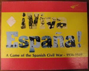 Viva España: A Game of the Spanish Civil War – 1936-1939 (1977) Board Game