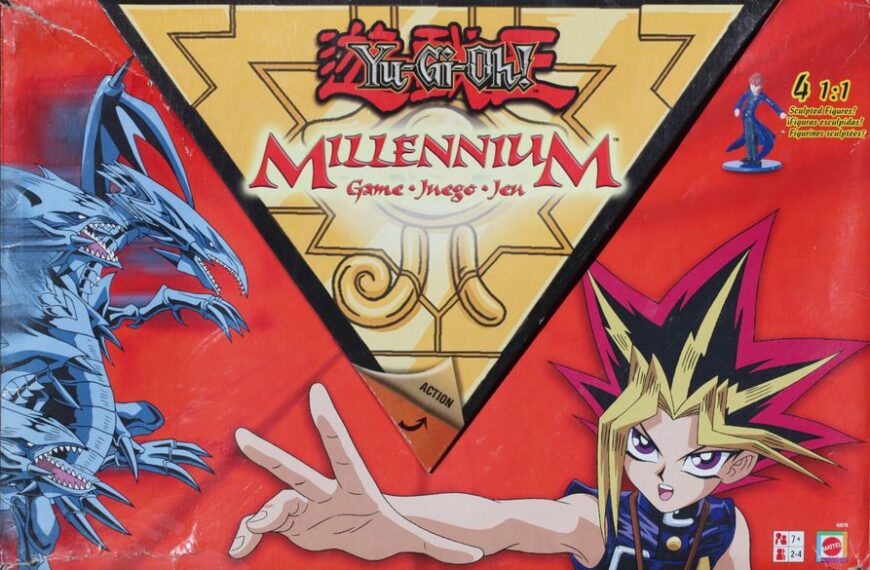Yu-Gi-Oh Millennium Game (2002) Board Game