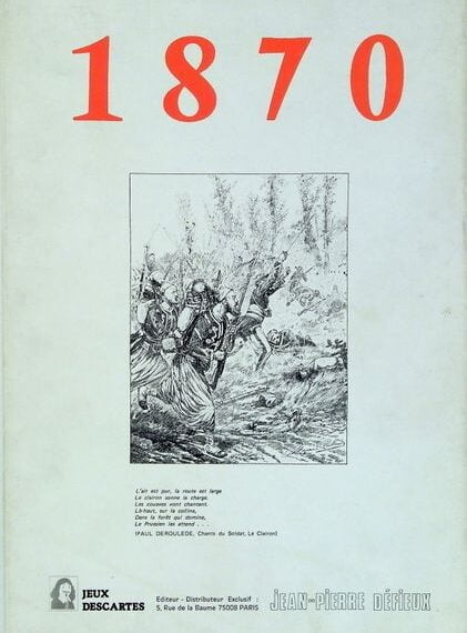 1870 (1978) Board Game