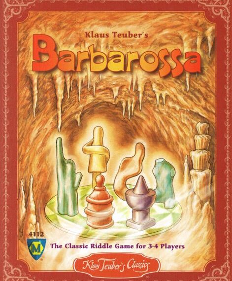 Barbarossa (1988) Board Game