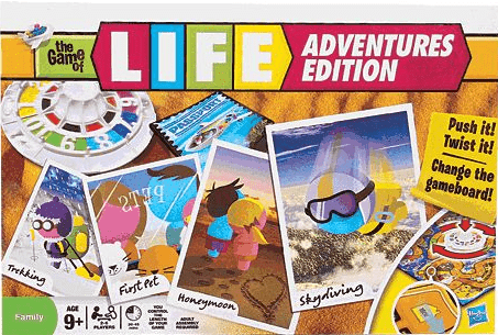 The Game of Life Adventure Edition (2011) Board Game