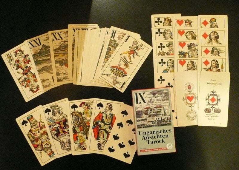Hungarian Tarokk (1870) Board Game