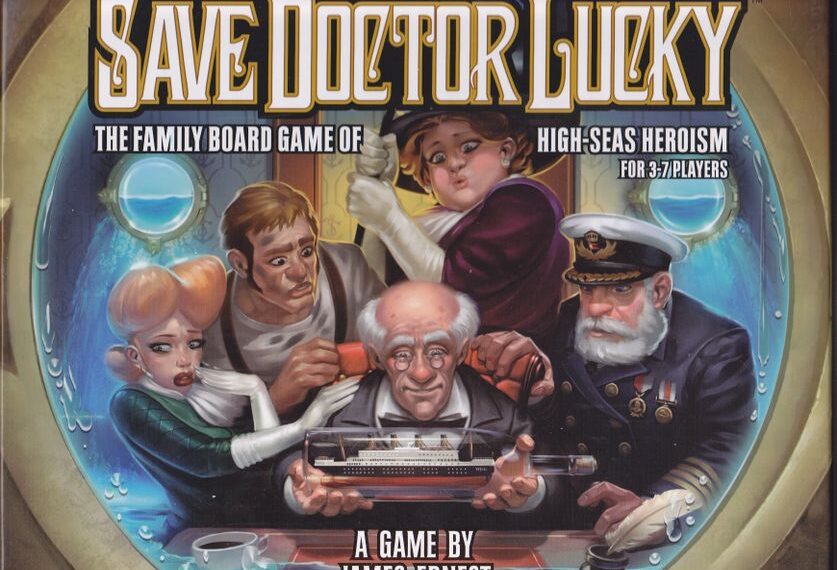 Save Doctor Lucky (2000) Board Game