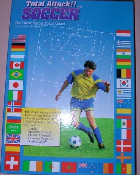 Total Attack!! Soccer (1993) Board Game