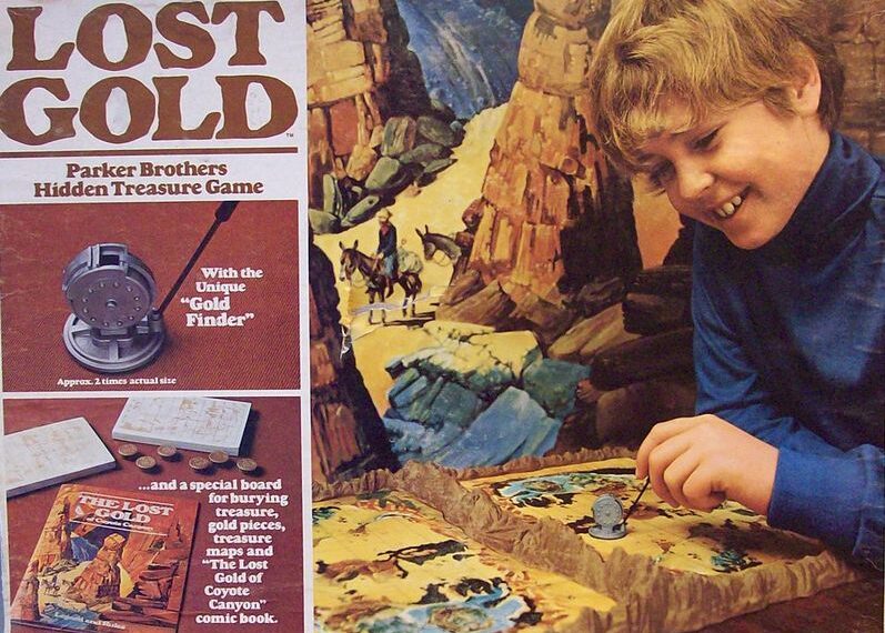 Lost Gold (1975) Board Game