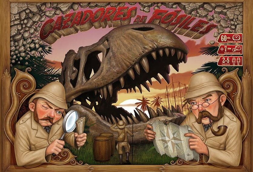 Cazadores de Fosiles (2011) Board Game