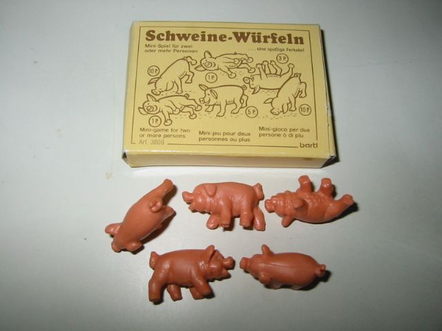 Schweine-Würfeln Board Game