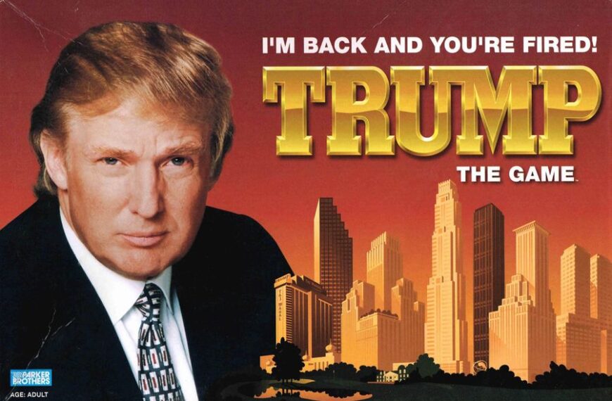 Trump: The Game (1989) Board Game