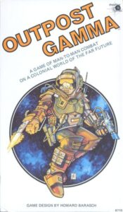 Outpost Gamma (1981) Board Game