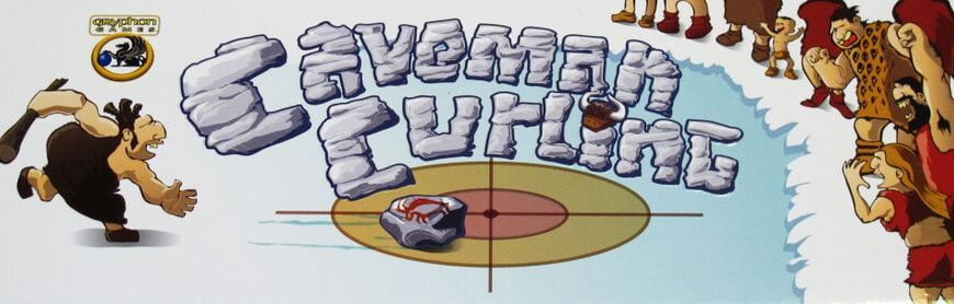 Caveman Curling (2010) Board Game