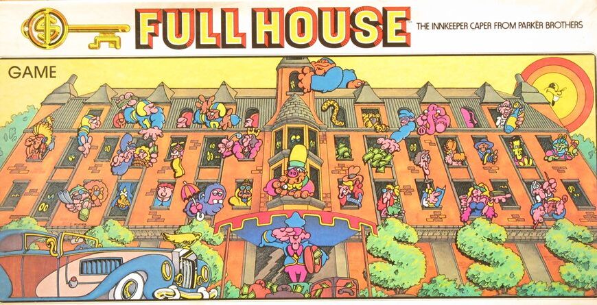 Full House (1979) Board Game