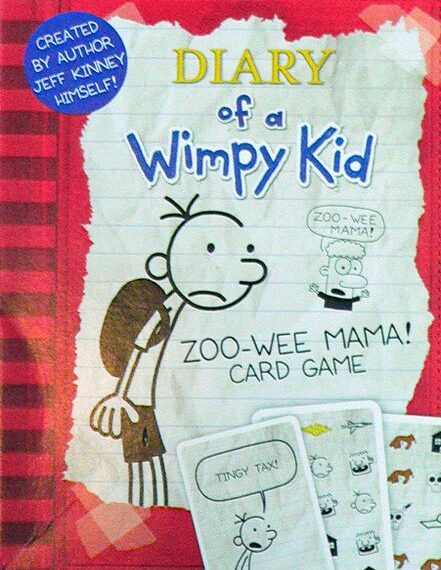 Diary of a Wimpy Kid: Zoo-Wee Mama Card Game (2010) Board Game
