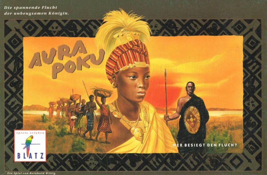 Aura Poku (1993) Board Game
