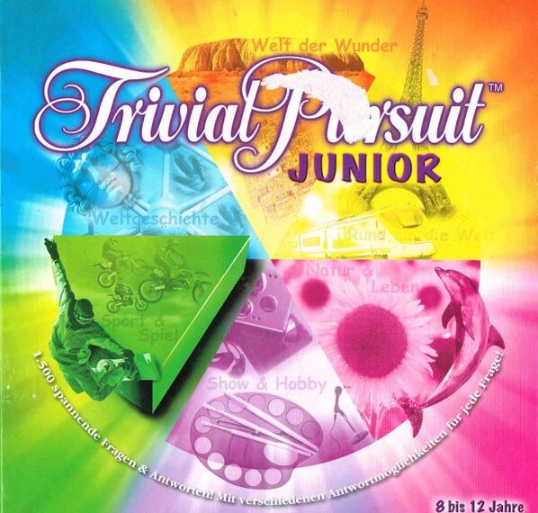 Trivial Pursuit: Junior (1992) Board Game