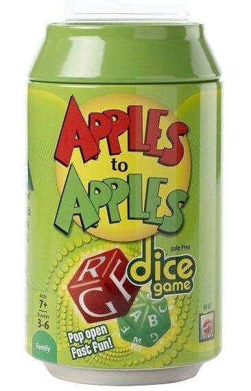 Apples to Apples Dice Game (2011) Board Game
