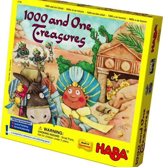 1000 and One Treasures (2010) Board Game