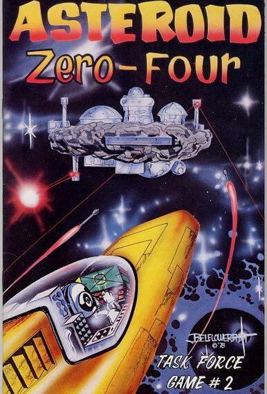 Asteroid Zero-Four (1979) Board Game