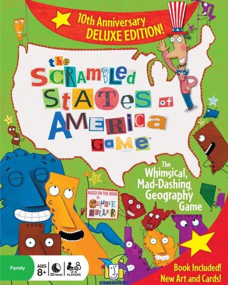 The Scrambled States of America: Deluxe Edition (2002) Board Game