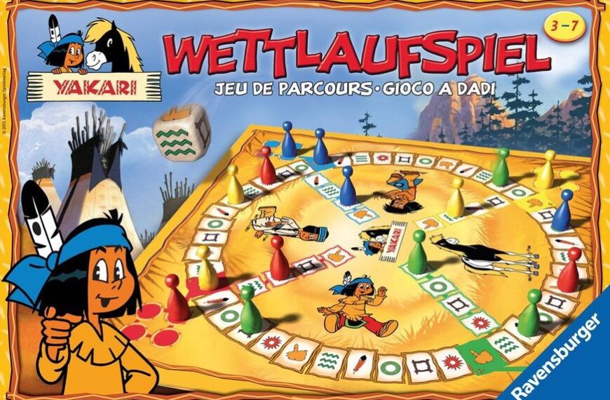 Yakari Wettlaufspiel (2001) Board Game