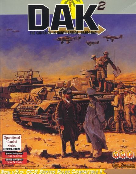 DAK2: The Campaign in North Africa, 1940-1942 (2004) Board Game