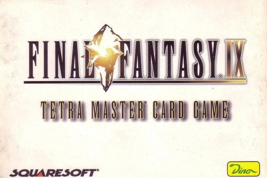 Final Fantasy IX Tetra Master Card Game (2001) Board Game
