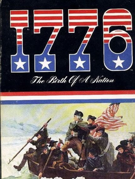1776: The Birth Of A Nation (1974) Board Game