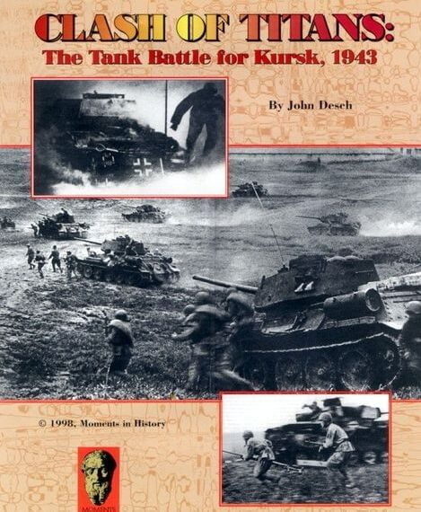 Clash of Titans: The Tank Battle for Kursk, 1943 (1998) Board Game