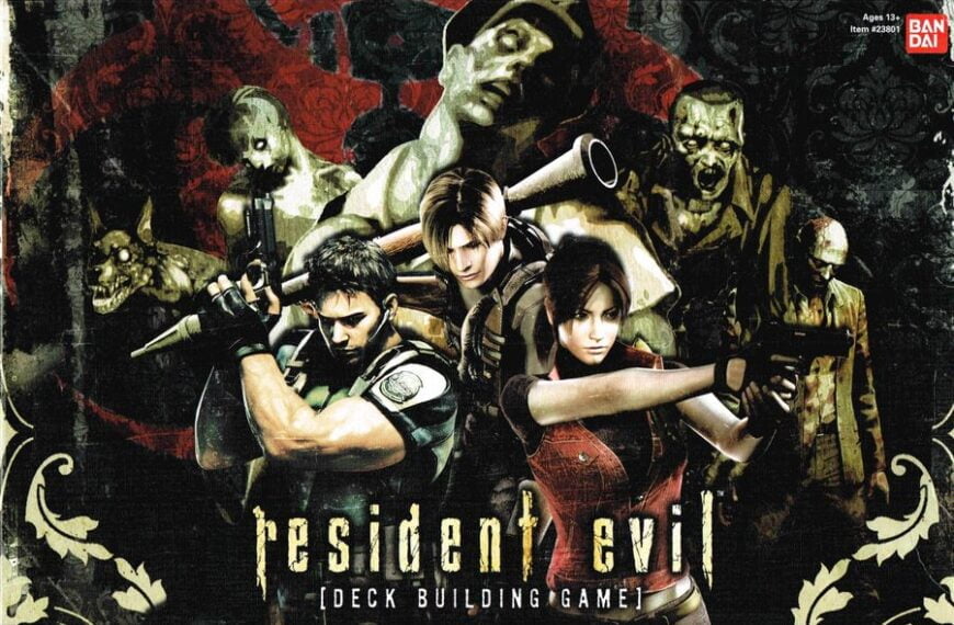 Resident Evil Deck Building Game (2010) Board Game