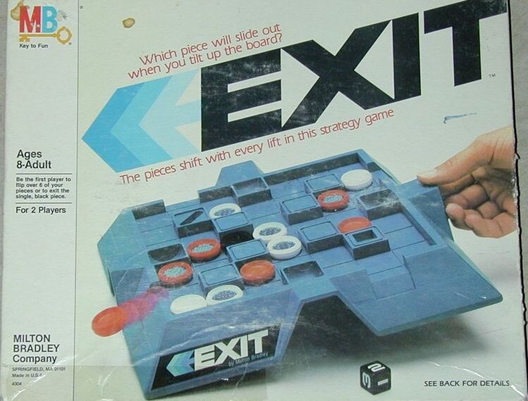 Exit (1983) Board Game
