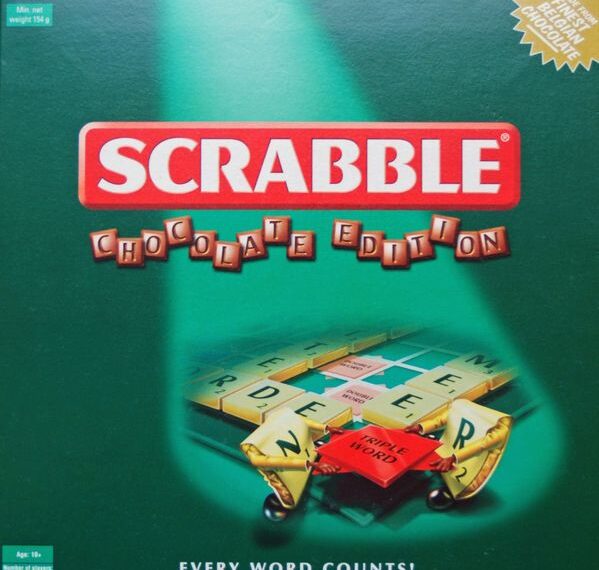 Scrabble: Chocolate Edition (2007) Board Game