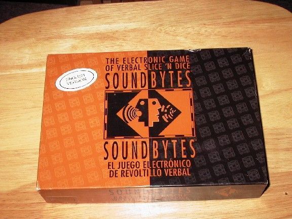 Soundbytes (1995) Board Game