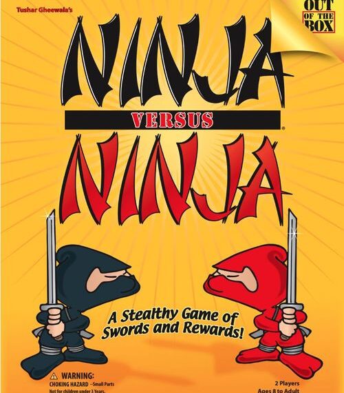 Ninja Versus Ninja (2008) Board Game