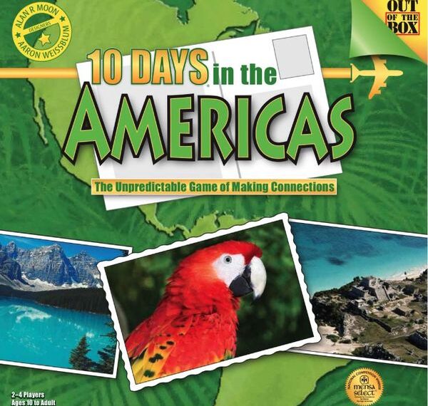 10 Days in the Americas (2010) Board Game
