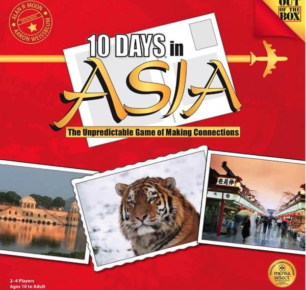 10 Days in Asia (2007) Board Game