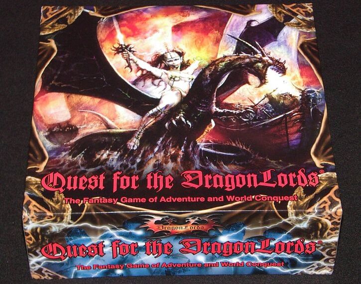 Quest for the DragonLords (Second Edition) (2006) Board Game