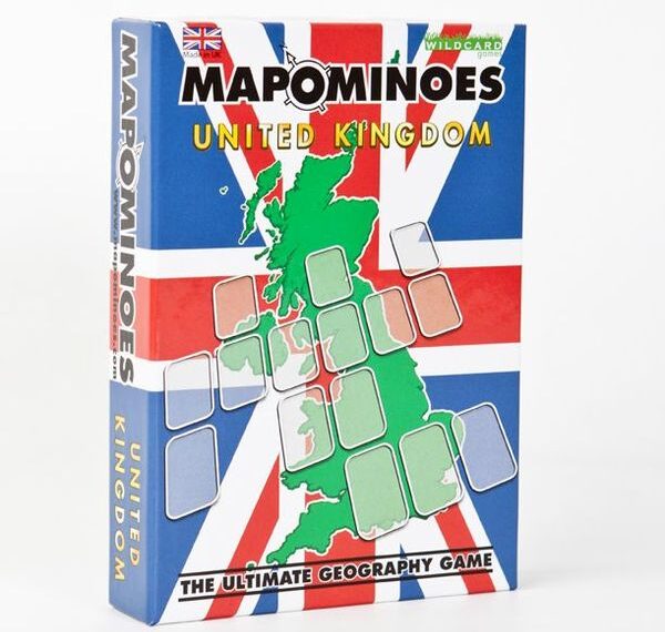 Mapominoes: United Kingdom (2011) Board Game