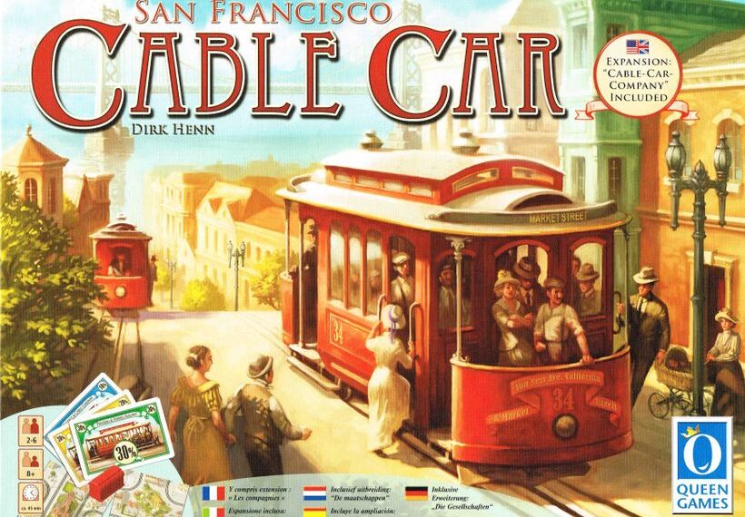 Cable Car (2009) Board Game